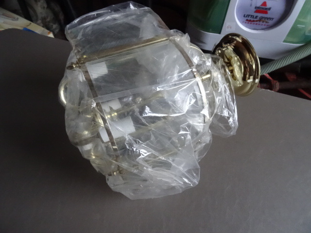 lot 161 image: New Brass Ceiling Light