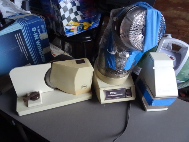 lot 175 image: Rival Ice Crusher,, Geka Meat Slicer