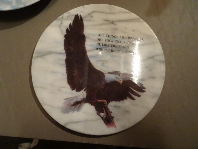 lot 195 image: Misc Collectible Plates with Stands