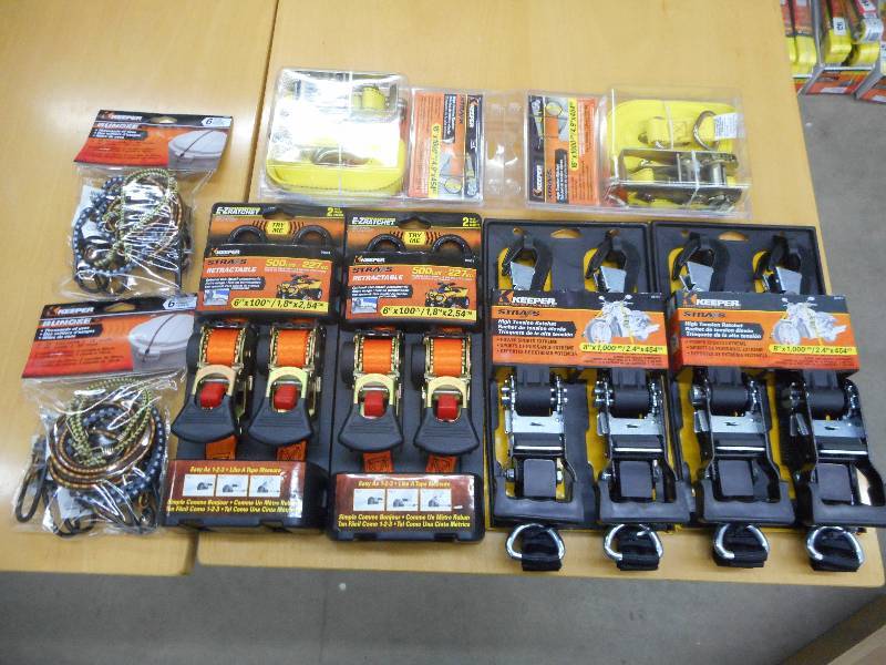 Box Of Assorted Unused Keeper Strap...