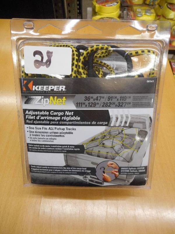 Unused Keeper 36x47 Zip-Net Cargo...
