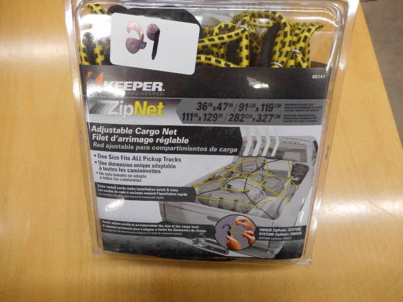 Unused Keeper 36x47 Zip-Net Cargo...