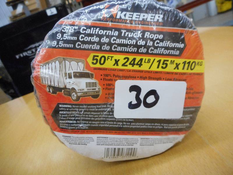 Unused Keeper 50ftx38 California ...