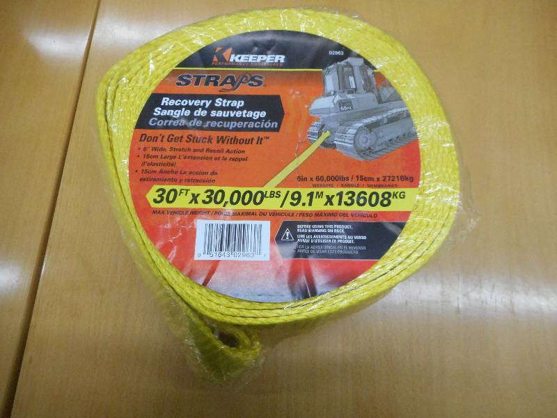 Unused Keeper 30ftx30000# Recovery ...