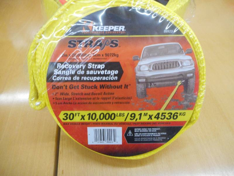 Unused Keeper 30ftx10000# Recovery ...