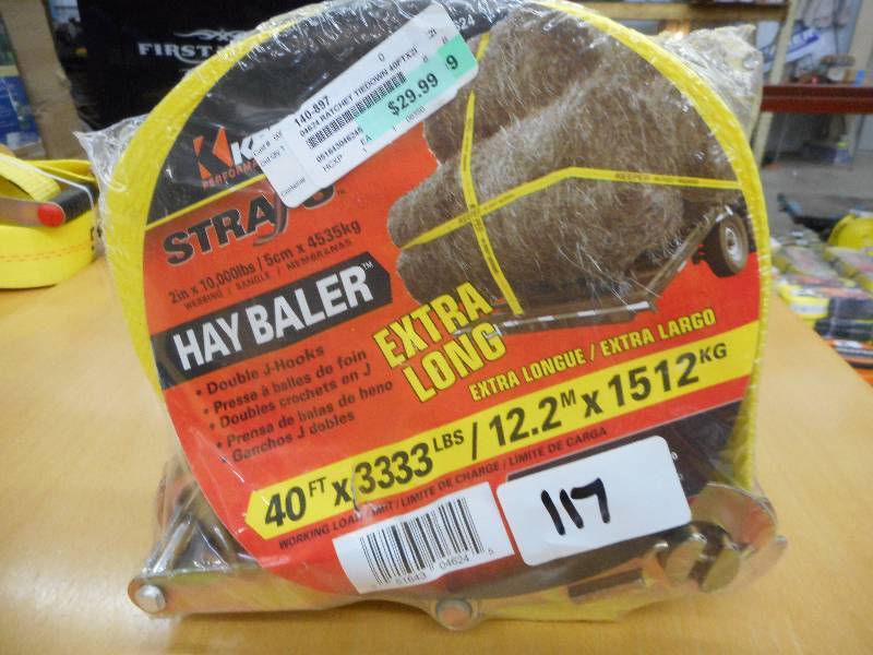 (1) Unused Keeper 2x40 3333# Ratc...