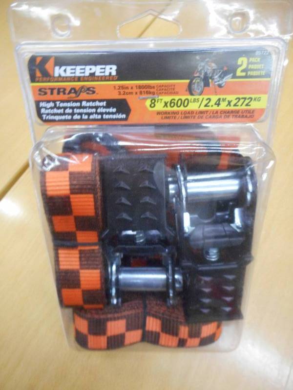 Unused Keeper 2-Pack Of 8x600# Rat...