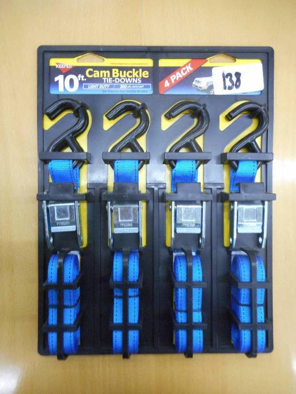 Unused Keeper 4-Pack Of 10x300# St...