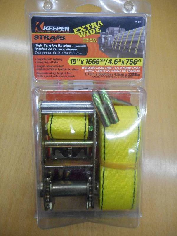 Unused Keeper 15x1666# Ratchet Str...