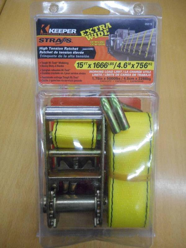 Unused Keeper 15x1666# Ratchet Str...
