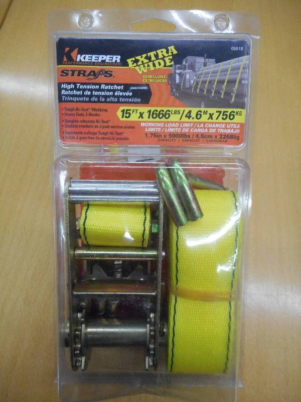 Unused Keeper 15x1666# Ratchet Str...