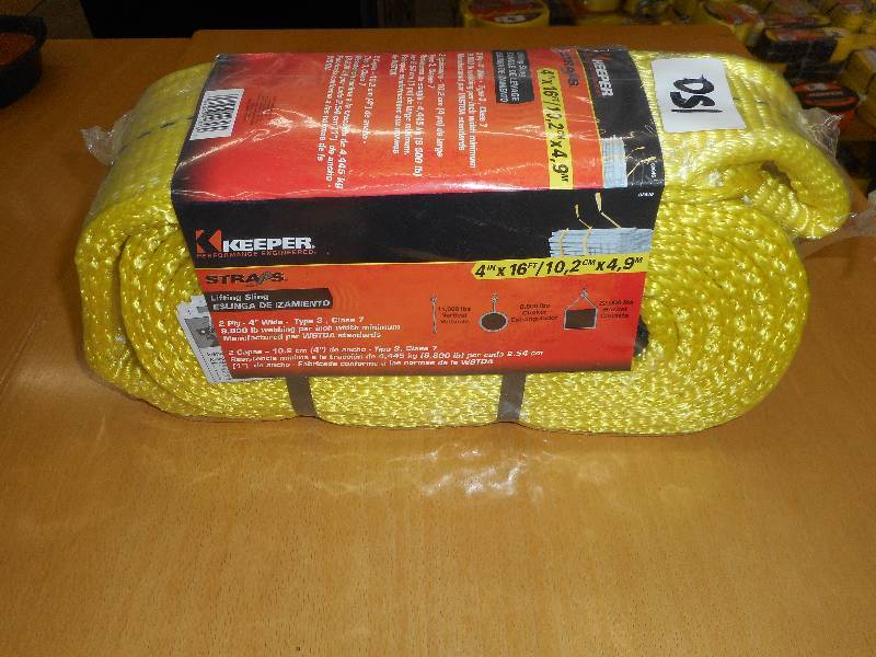 Unused Keeper 4x16 Lifting Sling ...