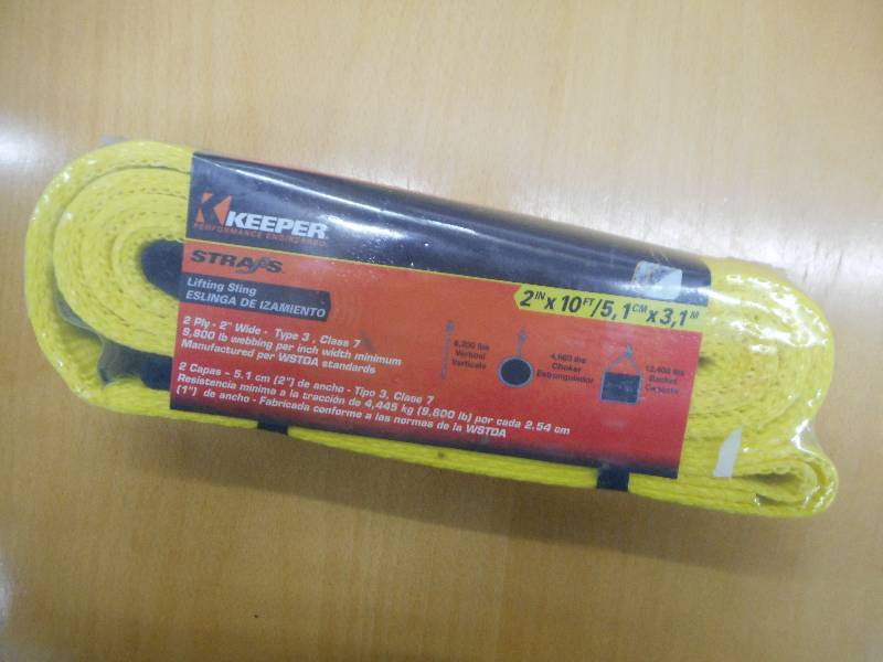 Unused Keeper 2x20 Lifting Sling ...