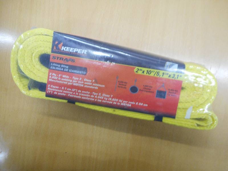 Unused Keeper 2x20 Lifting Sling ...