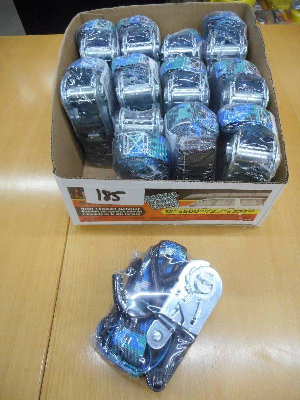 (12) Unused Keeper 12x500# Ratchet...