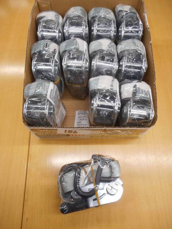 (12) Unused Keeper 12x500# Ratchet...