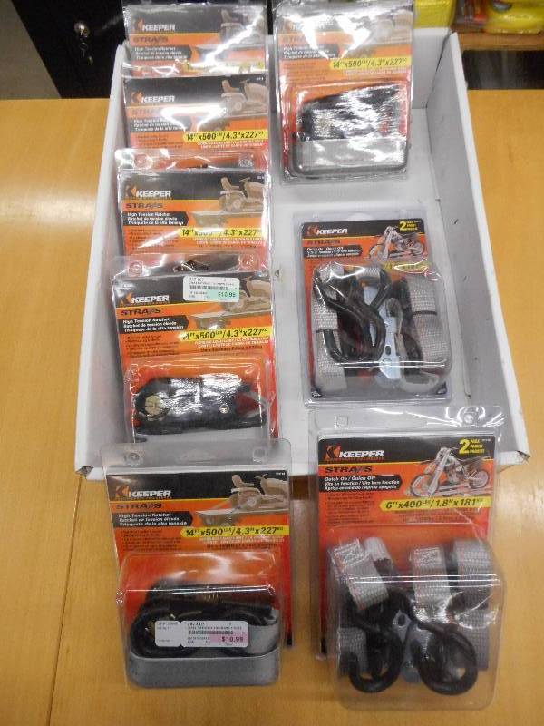 (8) Assorted Unused Packs Of Keeper...