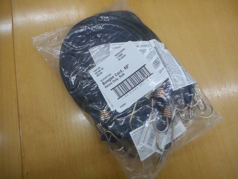 Unused 10-Pack Of 48 Bungee Straps...