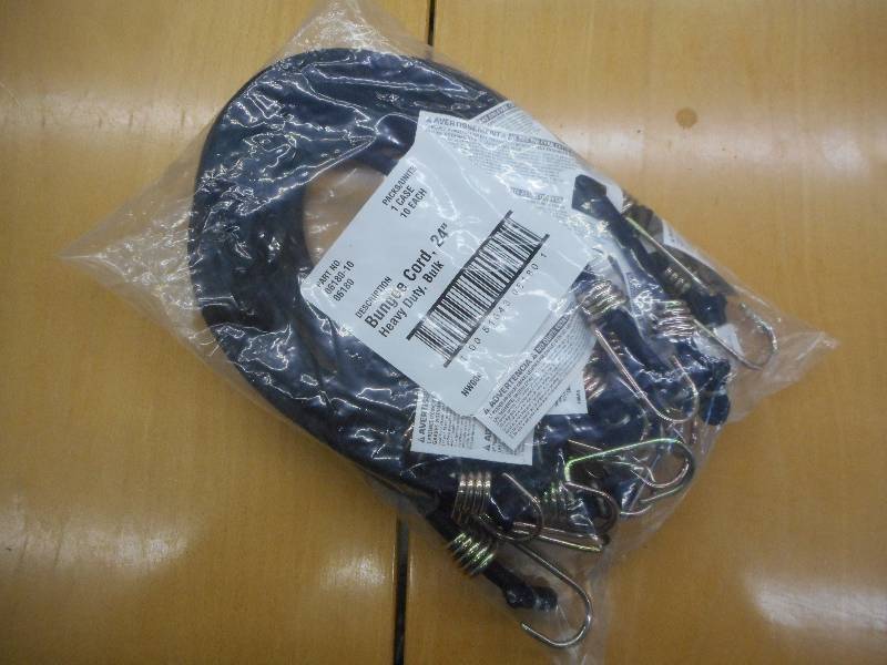 Unused 10-Pack Of 24 Bungee Straps...
