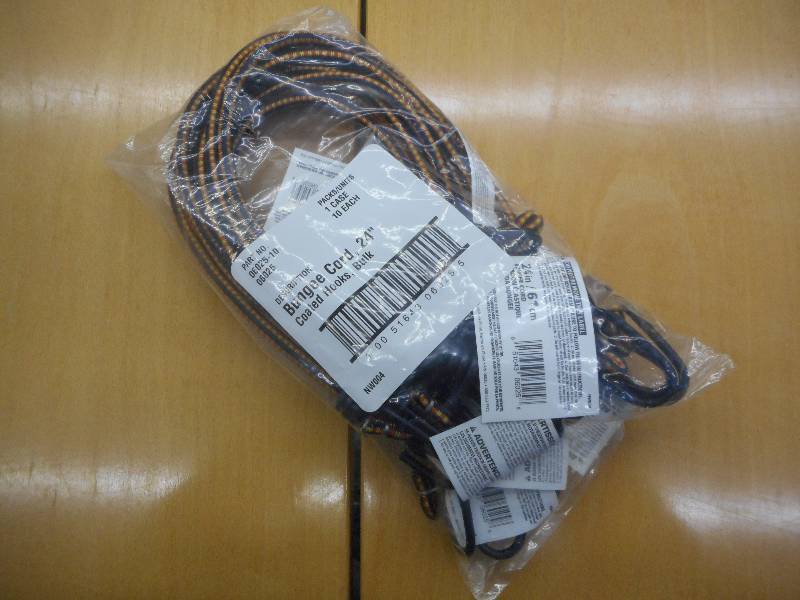Unused 10-Pack Of 24 Bungee Straps...