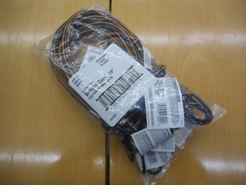 Unused 10-Pack Of 24 Bungee Straps...