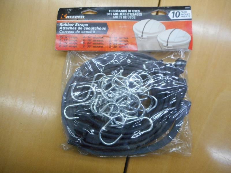Unused 10-Pack Of Assorted Rubber S...