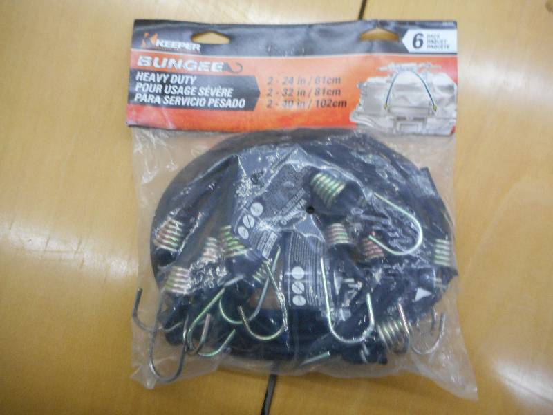 Unused 6-Pack Of Bungee Straps ...