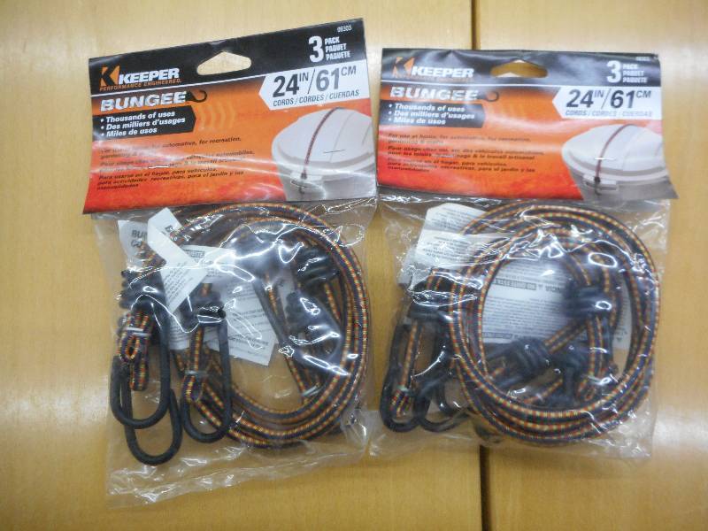 (2) Unused 3-Packs Of 24 Bungee St...