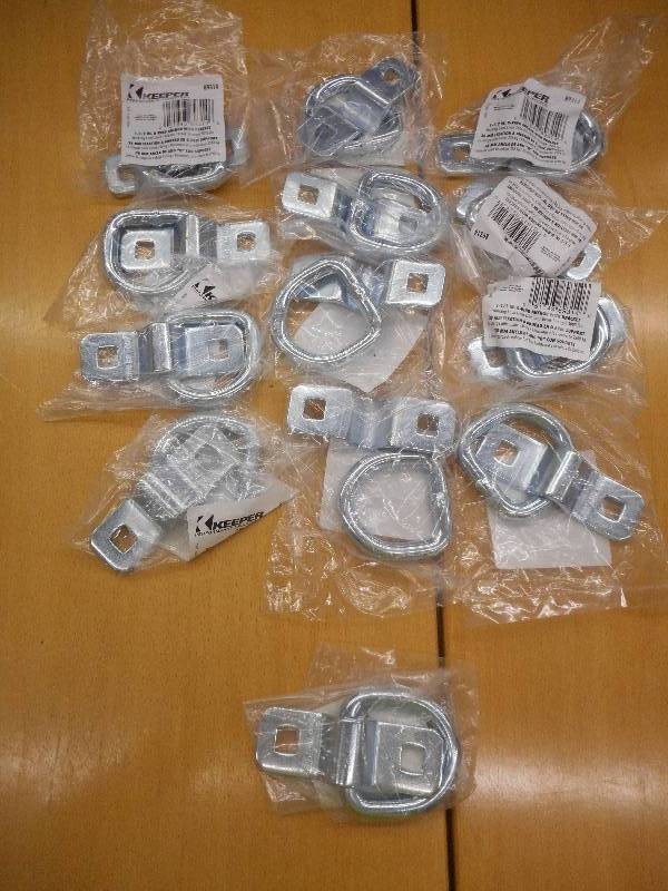 Box Of Unused 1.5 1666# D-Ring Anc...