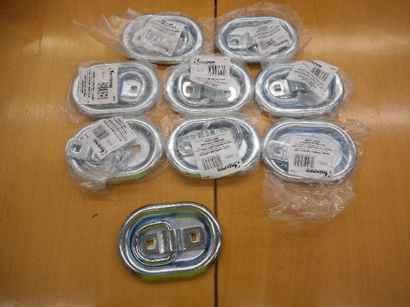 (7) Unused 1613# Recessed Oval Anch...