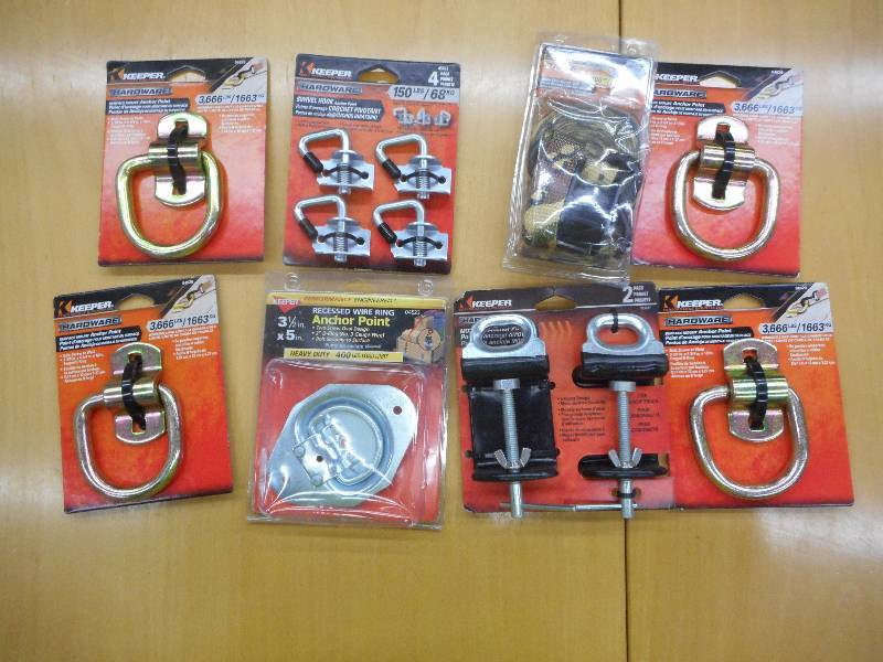 Box Of Misc Unused Trailer Stake P...