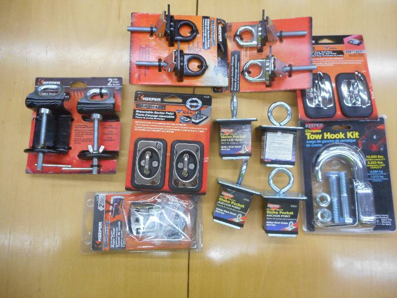 Box Of Misc Unused Tow Hooks, D-Ri...