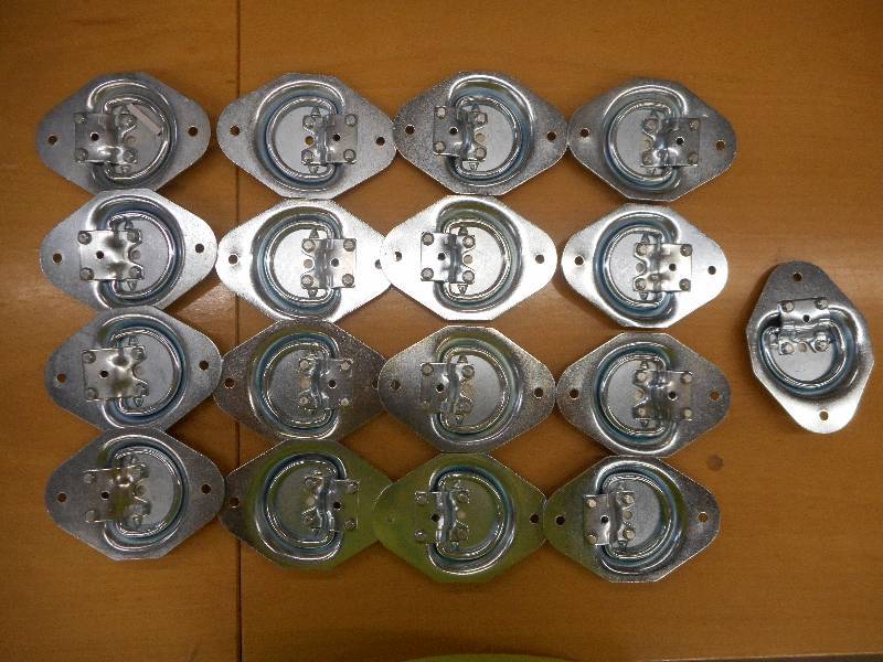 Box Of Unused 1666# Recessed Anchor...