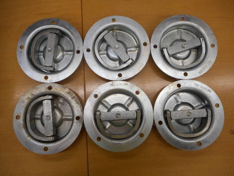 Box Of 1666# Rotating D-Ring Anchor...