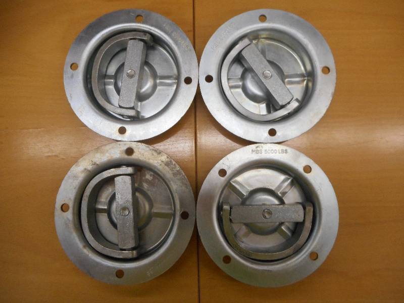 Box Of 1666# Rotating D-Ring Anchor...