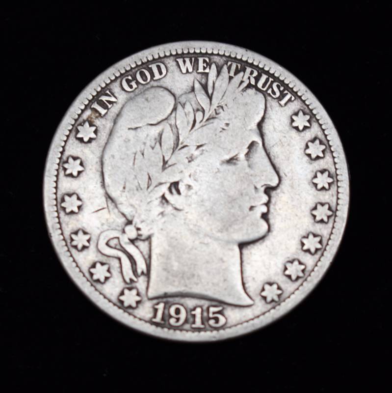 1915-S Barber Half Dollar