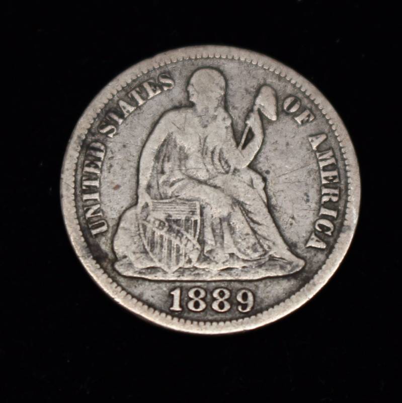 1898-S Seated Dime Good Condition