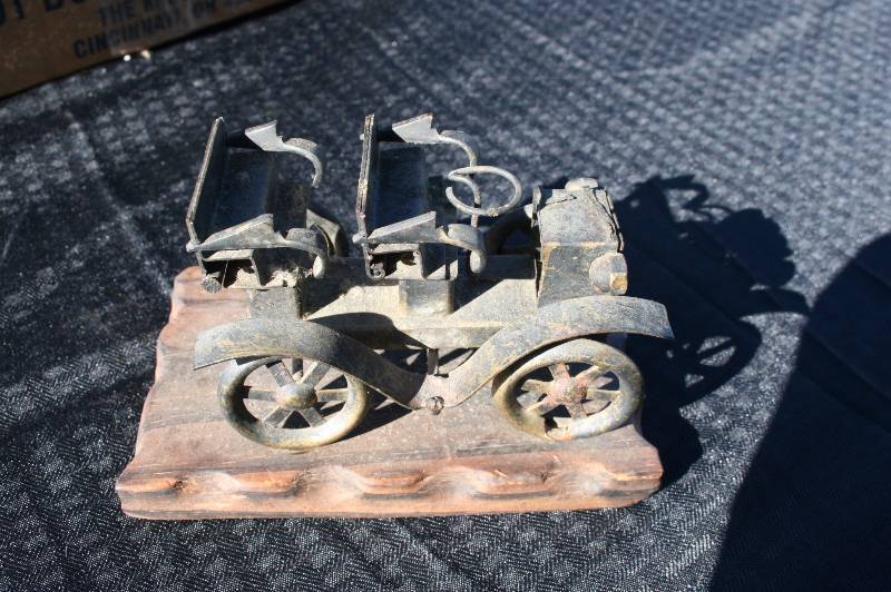 Antique Model Car Sculpture