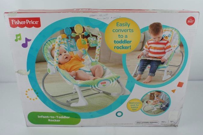 Fisher-Price Deluxe Infant-To-Toddler Rocker