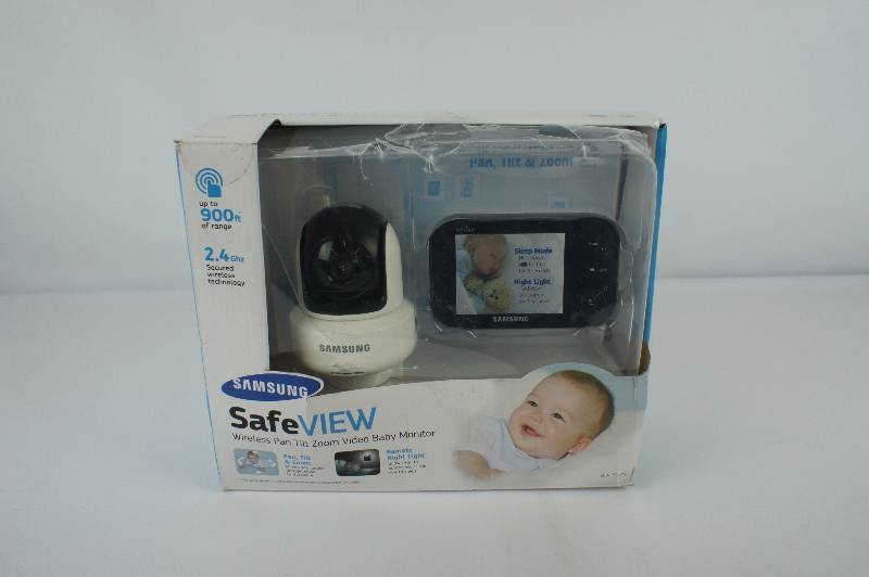 Samsung SafeVIEW Baby Monitoring System IR Night Vision PTZ 3.5 Inch