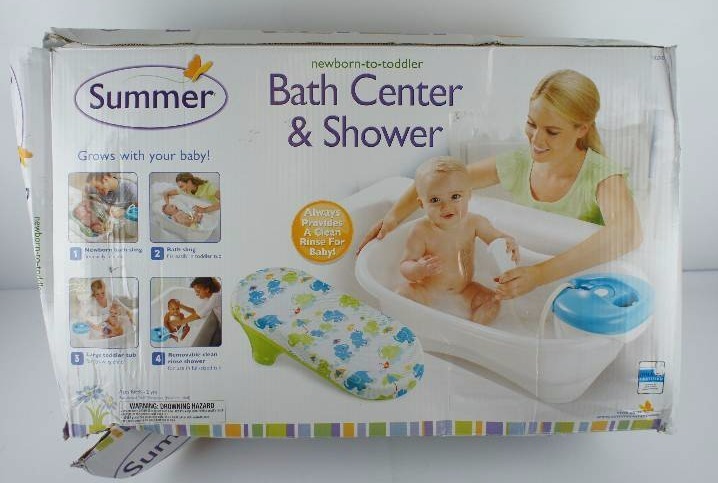 Summer Infant Newborn-to-Toddler Bath and Shower Tub