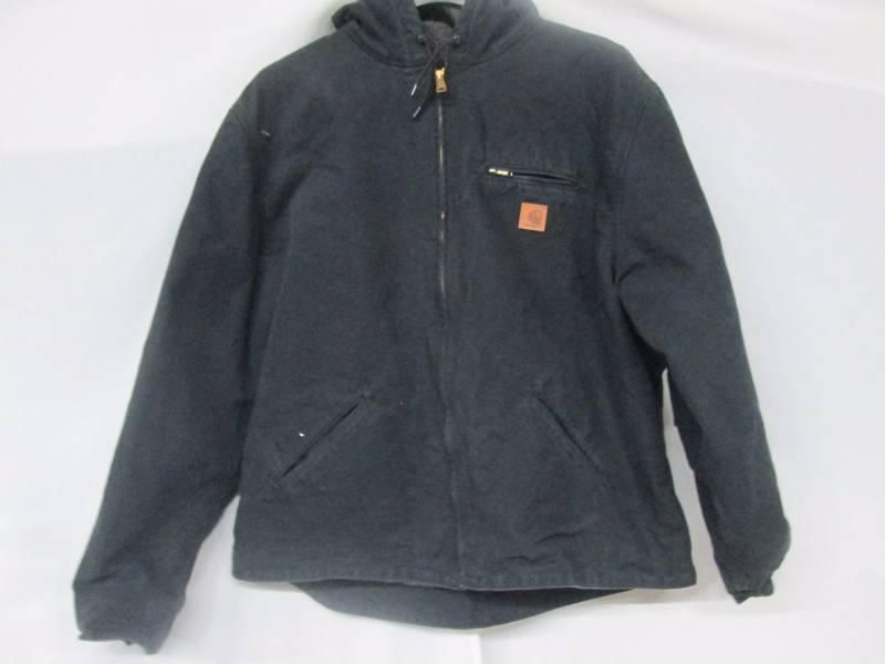 lot 50 image: Carhartt Mens Sandstone Sierra Hooded Jacket - Black