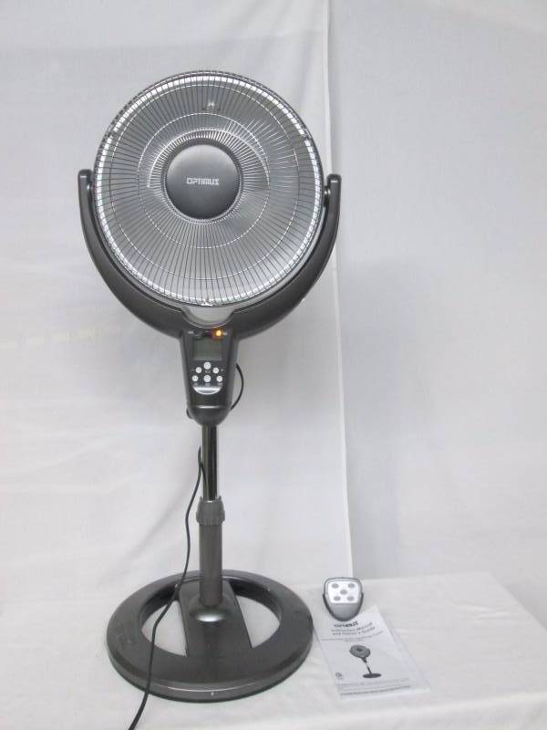 lot 45 image: Optimus 14 Oscillating Digital Heater w Remote