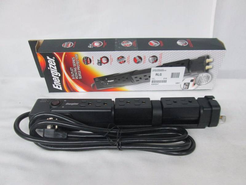 lot 71 image: Energizer 6 Outlet Rotating Surge Protector