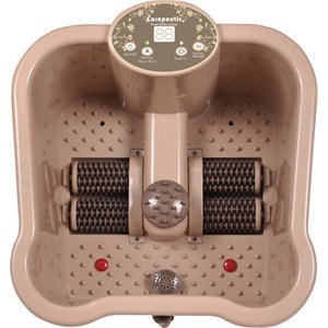 lot 52 image: Carepeautic Motorized Foot & Leg Spa Bath Massager