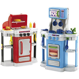 lot 54 image: My First Cookin Kitchen & Grillin BBQ