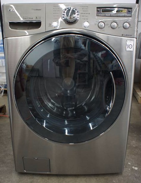 lot 5 image: LG Washer - Model # (WM3360HVCA)