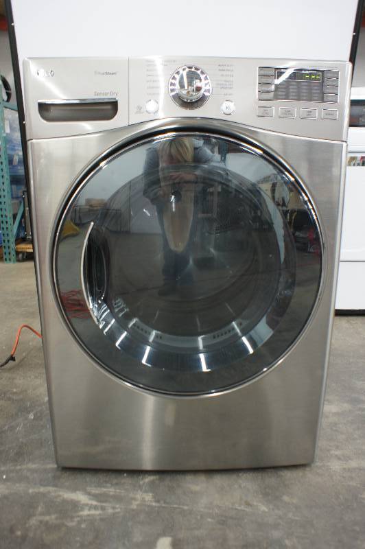 lot 6 image: LG Gas Dryer - Model # (DLGX3651V)