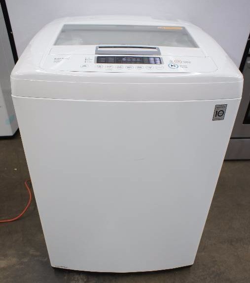 lot 7 image: LG Washer - Model # (WT1101CW)