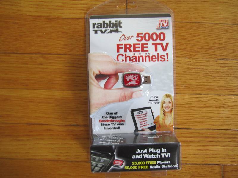 New Rabbit TV USB jack...